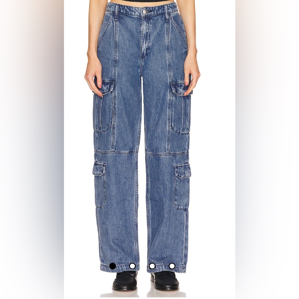 Rag and Bone Caitlyn Cargo Jeans 25 $325